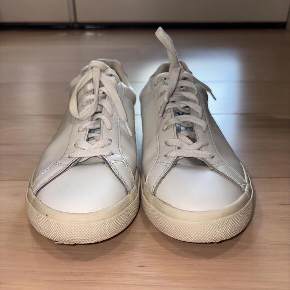 VEJA Esplar Women’s Size 9 White Leather Low Top Sneakers Casual Shoes - Picture 5 of 8